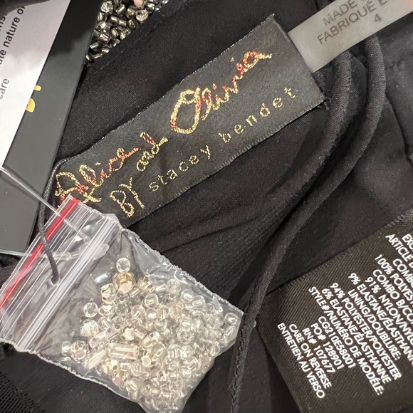 Alice and Olivia Carli Embellished Bra Top - Picture 9 of 11